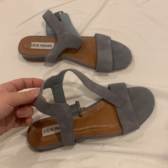 Steve madden dusty blue sandals - Picture 3 of 4
